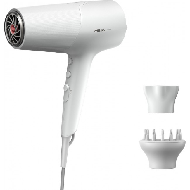 Philips Series 5000 ThermoShield Technology Ionic Πιστολάκι Μαλλιών 2100W BHD500/20