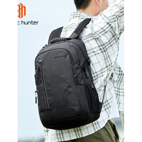 Arctic Hunter B00387 Αδιάβροχη Τσάντα Πλάτης για Laptop 15.6" Μαύρο