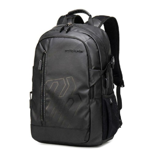 Arctic Hunter B00387 Αδιάβροχη Τσάντα Πλάτης για Laptop 15.6" Μαύρο