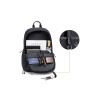 Arctic Hunter Αδιάβροχη Τσάντα Πλάτης για Laptop 15.6" Μαύρο B00536-BK