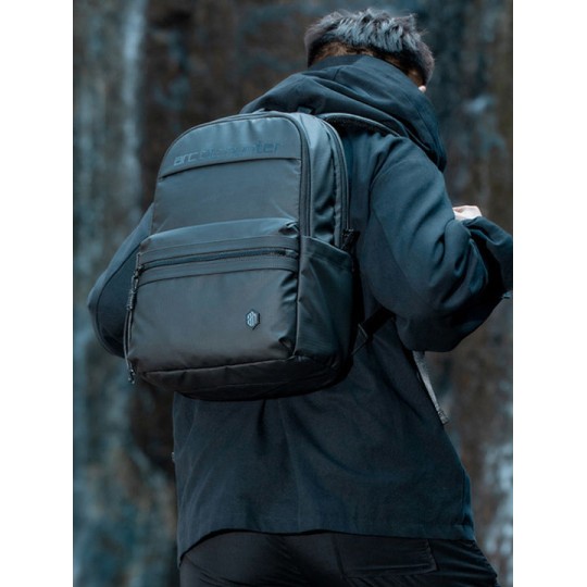 Arctic Hunter Αδιάβροχη Τσάντα Πλάτης για Laptop 15.6" Μαύρο B00536-BK