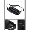 Arctic Hunter Τσάντα Μέσης YB00029-BK 2.5L Μαύρο