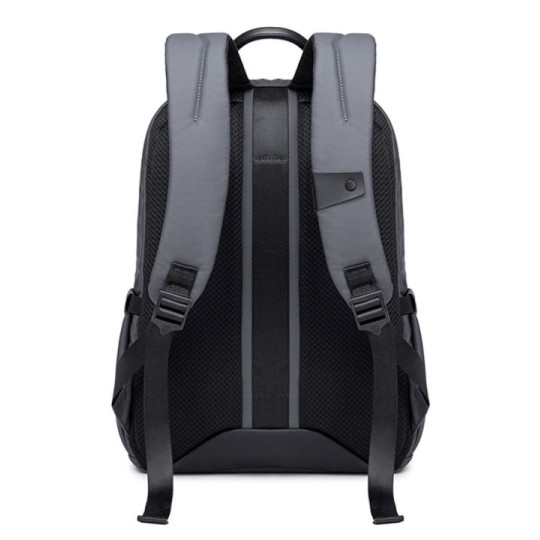 Arctic Hunter Αδιάβροχη Τσάντα Πλάτης για Laptop 15.6" Γκρι B00536-GY