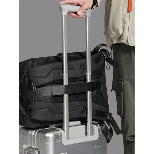 Arctic Hunter Αδιάβροχη Τσάντα Πλάτης για Laptop 15.6" Γκρι B00532-GY