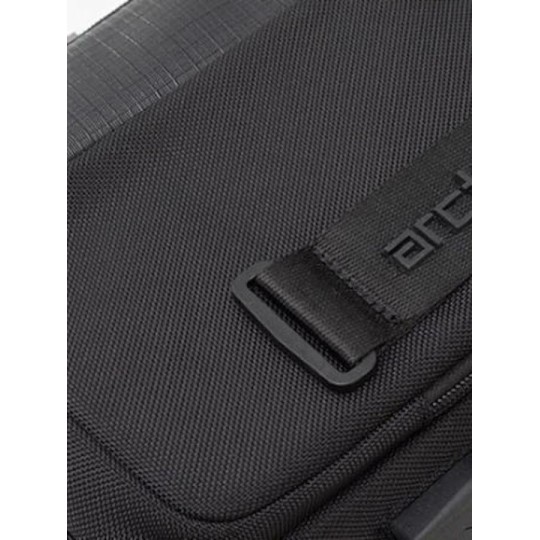 Arctic Hunter Τσάντα Crossbody XB00100-BK USB Αδιάβροχη Μαύρο