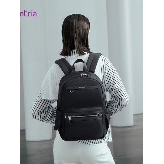 Chantria CB00649-BK Γυναικεία Τσάντα Πλάτης για Laptop 14" Μαύρο