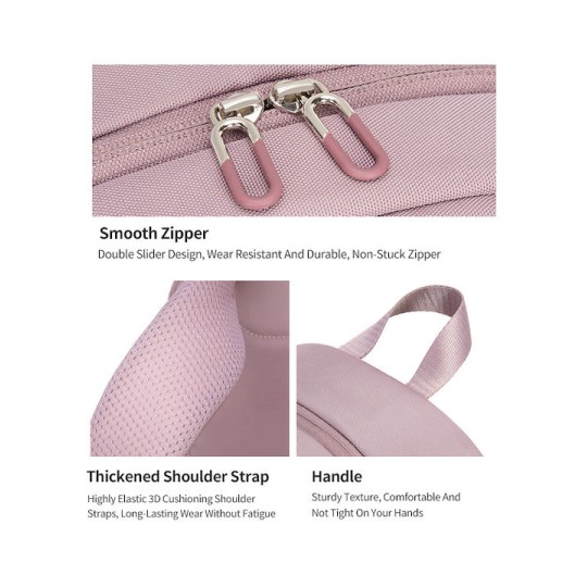 Chantria Τσάντα Πλάτης για Laptop 14" Χακί CB00648-KH