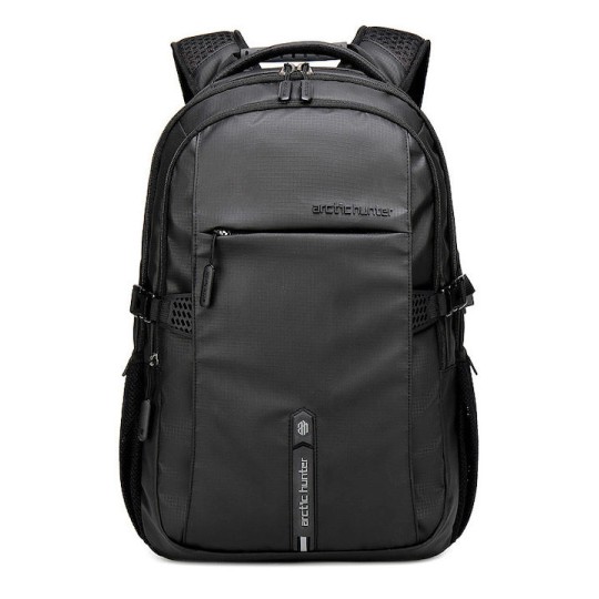 Arctic Hunter Αδιάβροχη Τσάντα Πλάτης για Laptop 15.6" Μαύρο B00388-BK