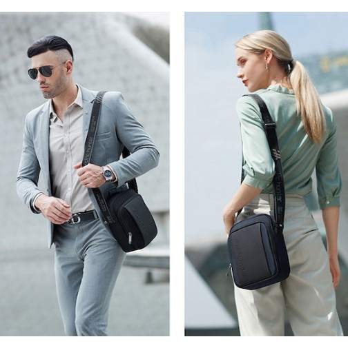 Arctic Hunter Τσάντα Ώμου K00542 Με Θήκη Tablet 9.7" 4l Γκρι