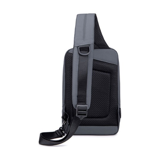 Arctic Hunter Tσάντα Crossbody XB00526 με Θήκη Tablet 3L Γκρι (XB00526-GY)