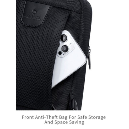 Arctic Hunter Τσάντα Crossbody Xb00678 2.4L Μαύρο