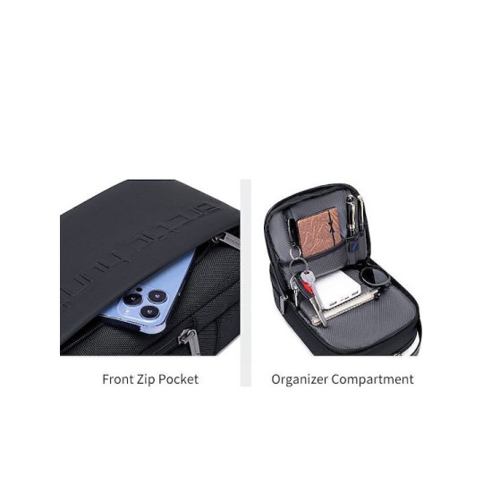 Arctic Hunter Τσάντα Crossbody XB00541 με Θήκη Tablet 4L Γκρι (XB00541-GY)