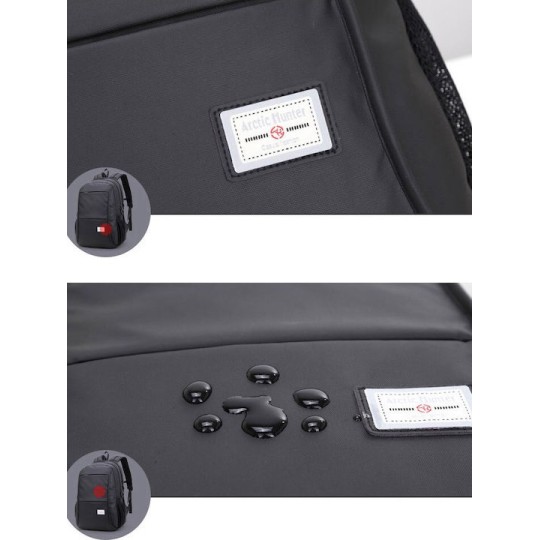 Arctic Hunter 20005 Αδιάβροχη Τσάντα Πλάτης για Laptop 15.6" Μαύρο