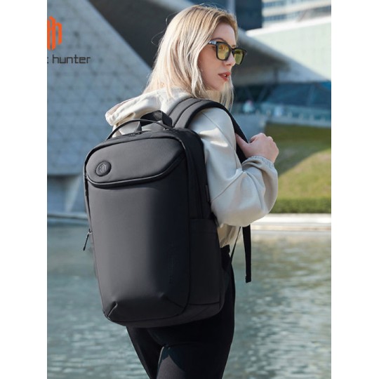 Arctic Hunter Τσάντα Πλάτης για Laptop 15.6" Μαύρο B00555-BK