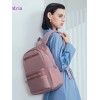 Chantria Γυναικεία Τσάντα Πλάτης CB00649 με Θήκη Laptop 14" 14.3L Μωβ CB00649-PU