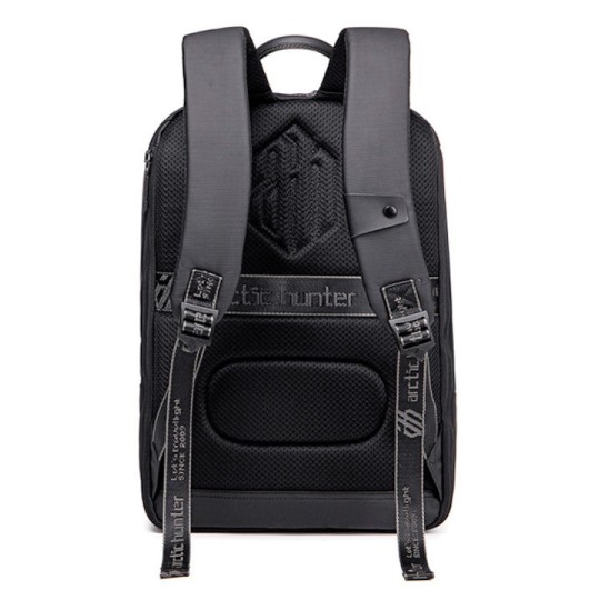 Arctic Hunter Αδιάβροχη Τσάντα Πλάτης για Laptop 15.6" Μαύρο B00529-BK