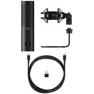 HP HyperX QuadCast 2 S Πυκνωτικό Μικρόφωνο USB Επιτραπέζιο RGB