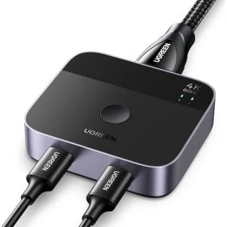 Ugreen USB 2.0 Hub 2 Θυρών με σύνδεση USB-C