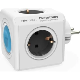 Allocacoc Power Cube 10751 Smart PowerCube 4 Θέσεων με Διακόπτη Γκρι