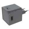 Allocacoc Βάση Φόρτισης με 4 Θύρες USB-A και Καλώδιο USB-C 65W Γκρι (DH1254GY/EUPD65)