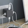 Allocacoc - USB Cube Original - USB A+C - 65W - Γκρι DH1253GY/EUPD65