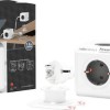 Allocacoc PowerCube 3 Θέσεων με 1 USB-A, 1 USB-C και Καλώδιο 1.5m Γκρι