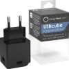 Allocacoc Φορτιστής Χωρίς Καλώδιο με Θύρα USB-C Μαύρος (PowerCube)