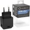 Allocacoc Φορτιστής Χωρίς Καλώδιο με Θύρα USB-C Μαύρος (PowerCube)