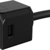 Allocacoc Βάση Φόρτισης με 2 Θύρες USB-A και 2 Θύρες USB-C σε Μαύρο χρώμα (PowerCube Extended)
