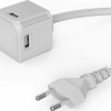 Allocacoc Βάση Φόρτισης με 4 Θύρες USB-A σε Λευκό χρώμα (PowerCube Extended)