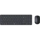 Rapoo 9310M Ασύρματο Bluetooth Set Πληκτρολόγιο/Ποντίκι (13020) Μαύρο GR