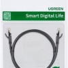 Ugreen Καλώδιο Δικτύου Pure Copper UTP CAT.6 15m Black 60818