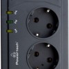 Powertech PT-AVR1000I Compact Σταθεροποιητής Τάσης 1000VA με 3 Πρίζες Ρεύματος