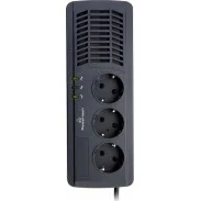 Powertech PT-AVR1000I Compact Σταθεροποιητής Τάσης 1000VA με 3 Πρίζες Ρεύματος