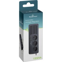 Powertech PT-AVR1000I Compact Σταθεροποιητής Τάσης 1000VA με 3 Πρίζες Ρεύματος