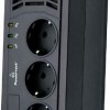 Powertech PT-AVR1000I Compact Σταθεροποιητής Τάσης 1000VA με 3 Πρίζες Ρεύματος