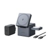 Anker 3-In-1 Cube Wireless Fast Charger 15W Grey (Y1811HA1)
