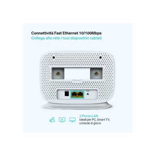 TP-Link TL-MR105 Cat4 Router 4G LTE Wireless N300Mbps