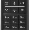 Philips M4701B/GRS Ασύρματο Τηλέφωνο με Ελληνικό Μενού Μαύρο