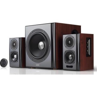 Edifier S350DB Ηχεία Υπολογιστή 2.1 με Ισχύ 150W σε Καφέ Χρώμα Edifier S350DB Ηχεία Υπολογιστή 2.1 με Ισχύ 150W σε Καφέ Χρώμα