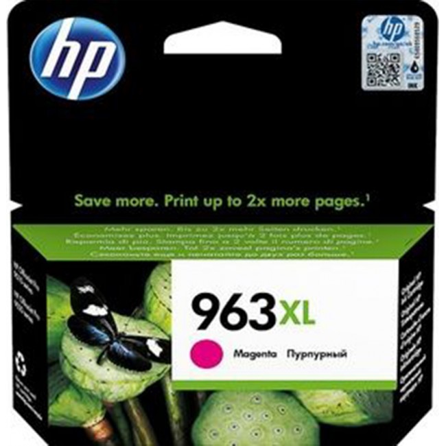 HP 963XL Μελάνι Εκτυπωτή InkJet Ματζέντα (3JA28AE)