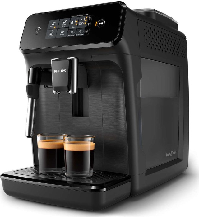 Philips Αυτόματη Μηχανή Espresso 230W Πίεσης 15bar με Μύλο Άλεσης (EP1220/00)