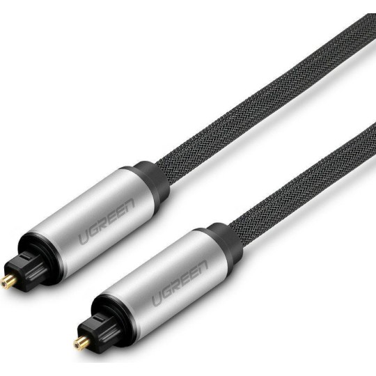 Ugreen Optical Audio Cable TOS male TOS male Γκρι 1m (10539)