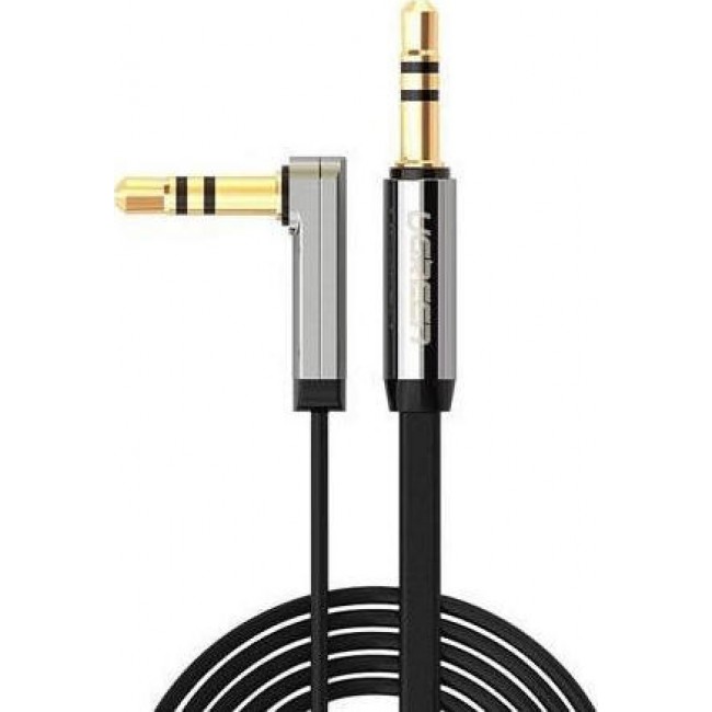 Cable Audio 3.5mm M/M Angled Flat 1m UGREEN AV119 (10597)