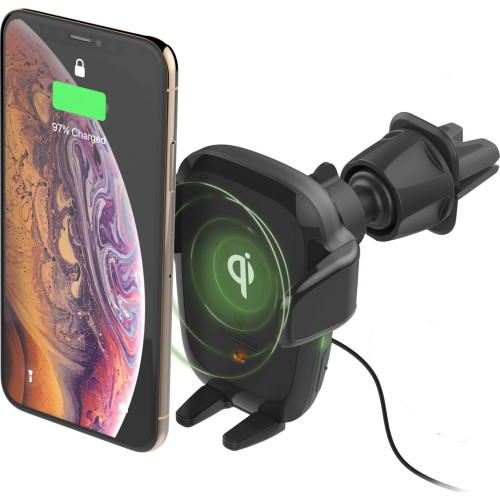 iOttie Auto Sense Wireless Qi Βάση στήριξης universal Fast Charging Car 2in1 Vent και CD Mount (HLCRIO164)