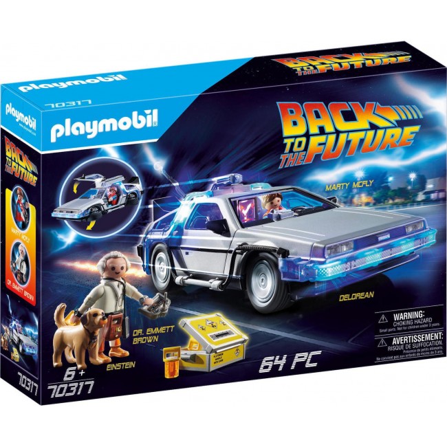 Playmobil Back to the Future Συλλεκτικό Όχημα Ντελόριαν (70317)