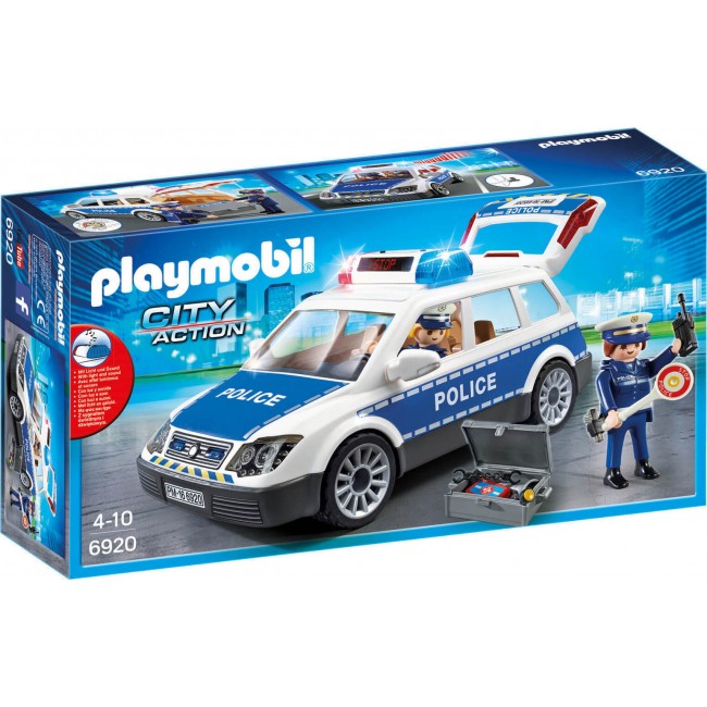 Playmobil City Action - Περιπολικό Όχημα με Φάρο και Σειρήνα (6920)