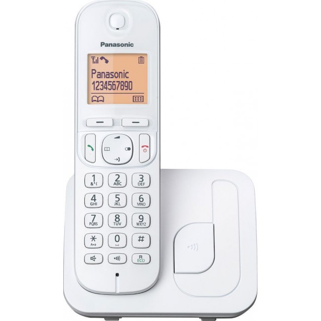 Ασύρματο Τηλέφωνο Panasonic KX-TGC210GRW White