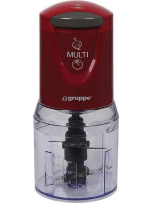 Gruppe PDH401-2PL Πολυκόπτης Multi 300W με Δοχείο 500ml Red