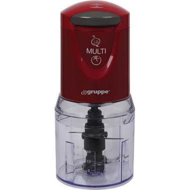 Gruppe PDH401-2PL Πολυκόπτης Multi 300W με Δοχείο 500ml Red